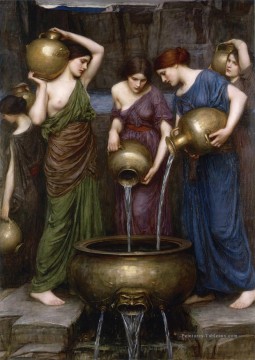 Le Danaides femme grecque John William Waterhouse Peinture à l'huile